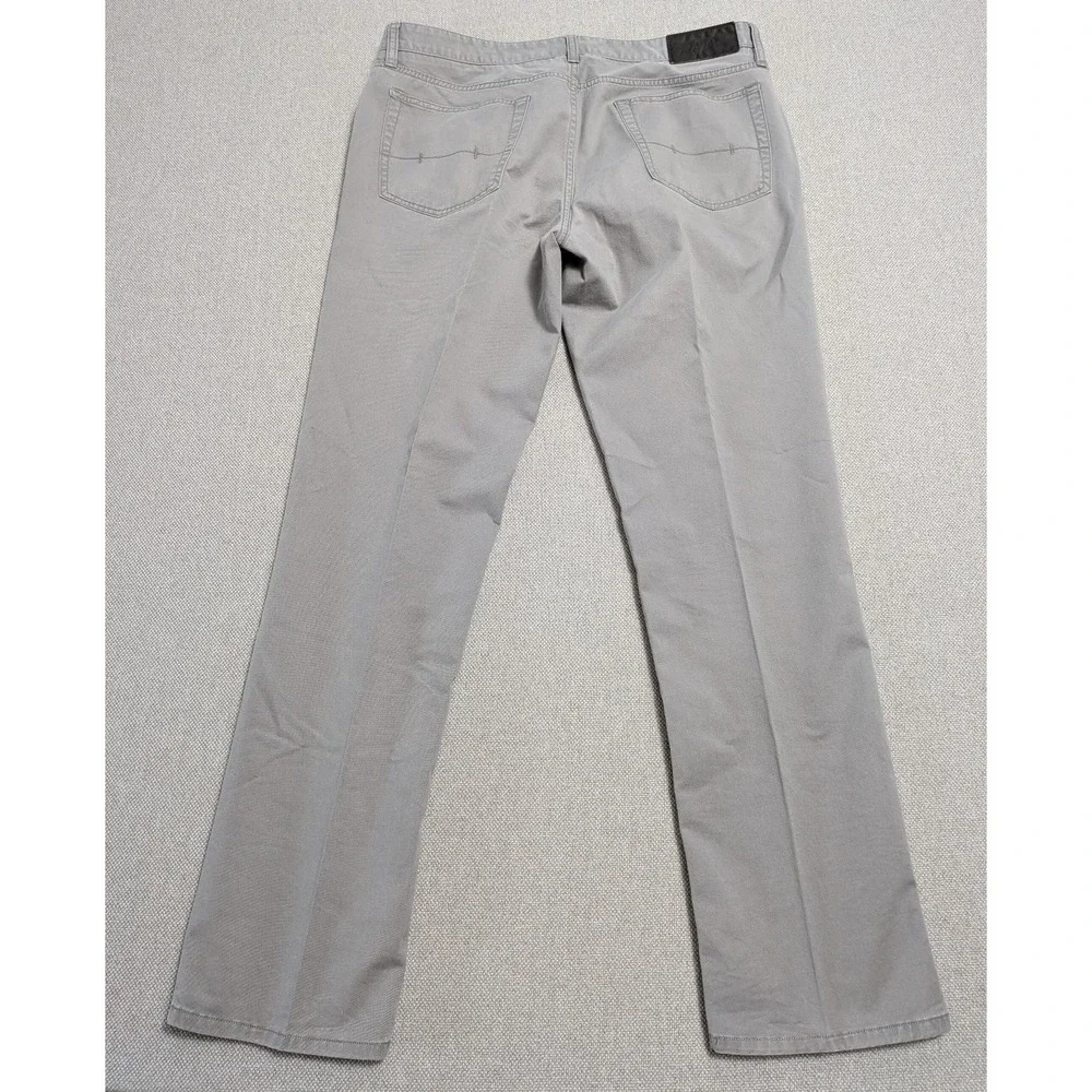 Polo Ralph Lauren Men's Gray 34x30 Slim Straight Fit Stretch Chino Pants